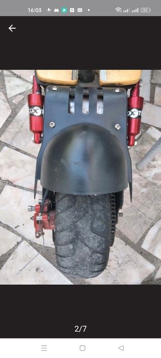 Skate elétrico super potente 80kms hora velocidade máxima!