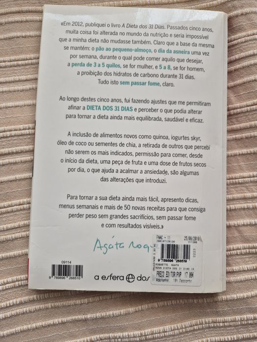 Livro - A Nova Dieta dos 31 dias