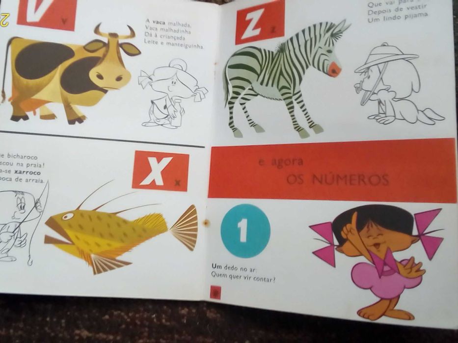 Livro para aprender as letras