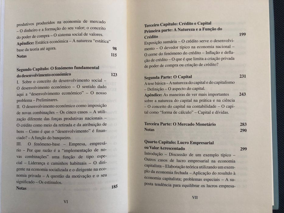 Joseph Schumpeter – Teoria do Desenvolvimento Económico