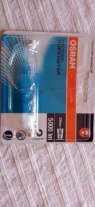 Lâmpada Halogénea OSRAM Superstar 230W-300W Nova