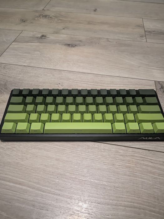 Кастомна механічна клавіатура AULA F3261 60% (Brown Switches, Шумка)