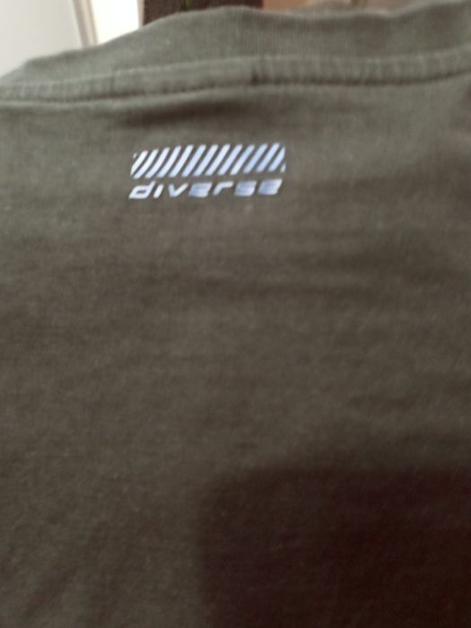 Koszulka meska L czarna tshirt Diverse