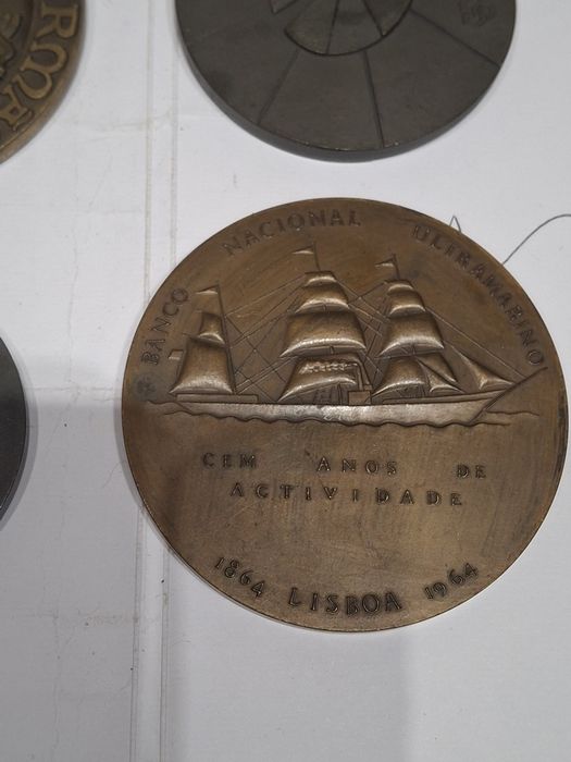 1 Medalhas Banco Borges Irmão  CGD Banco Nacional  ultramarino UBP