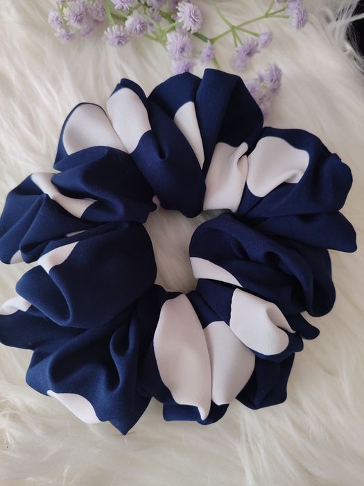 Scrunchie do włosów rozm XL silk
