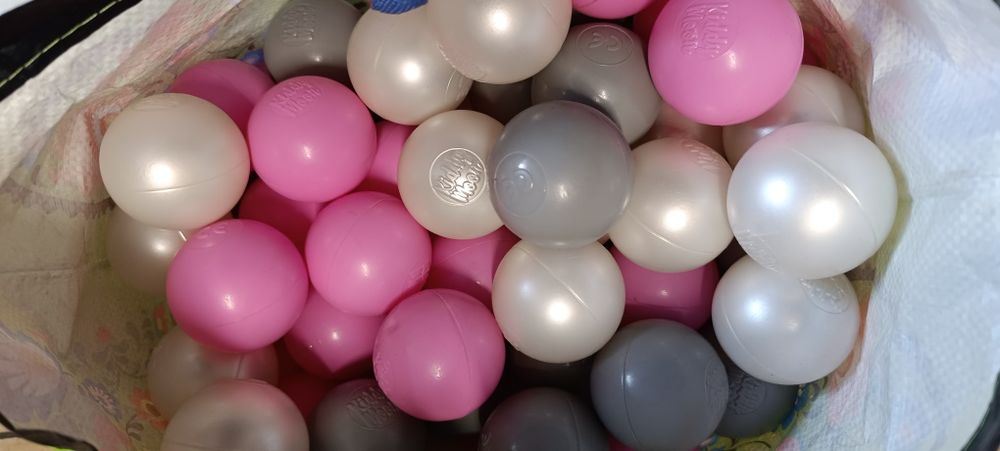 Piłki basen plastikowe 100szt KiddyMoon