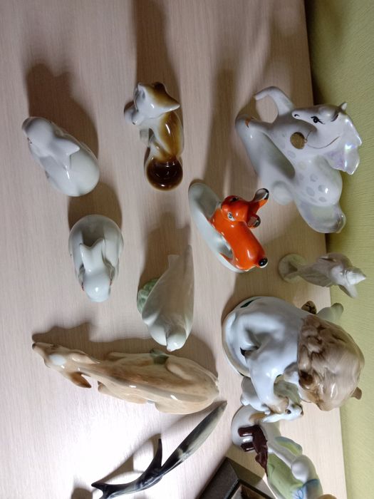 Статуэтки. Фигурки. Фарфор.
