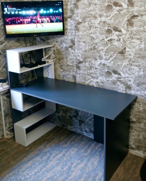 Компьютерный письменный офисный стол Письмовий комп’ютерний стіл Парта