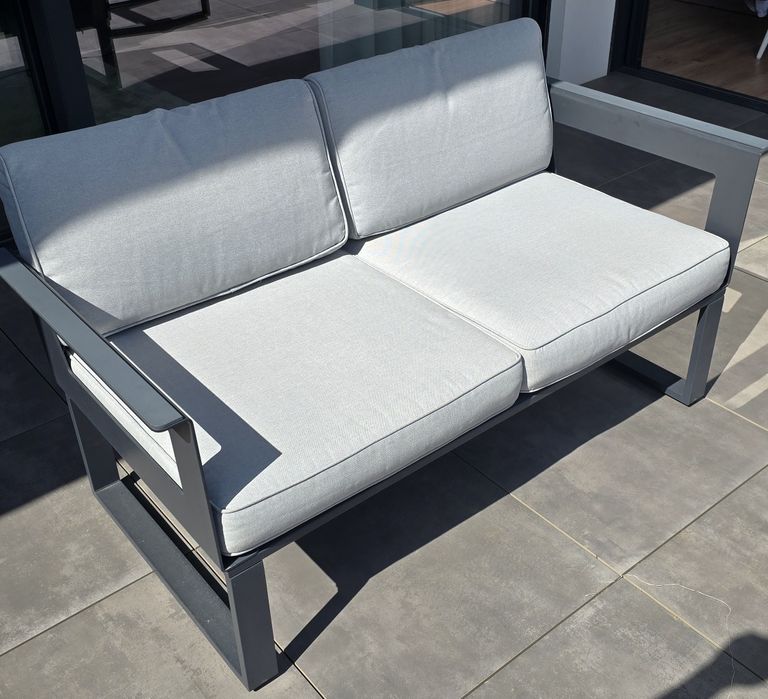 Conjunto Jardim 4 lugares aluminio