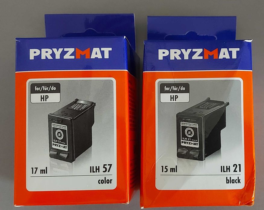 Tusze do drukarki HP IHL 57 IHL 21 Pryzmat