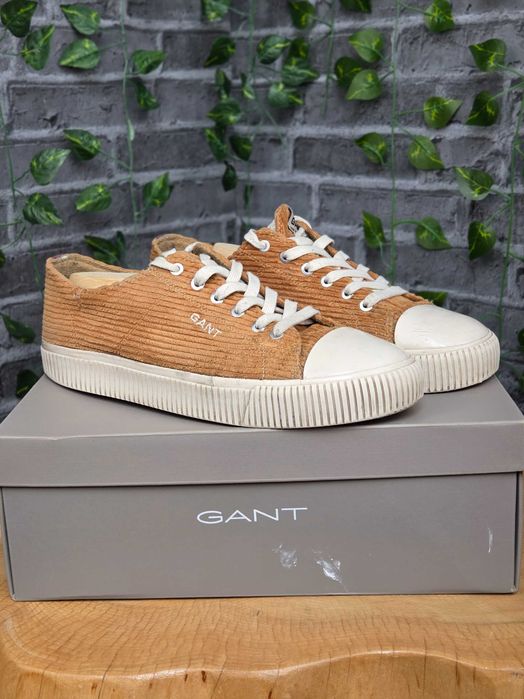 GANT Mc Julien trampki sztruksowe brązowe EU 45 sneakersy casual