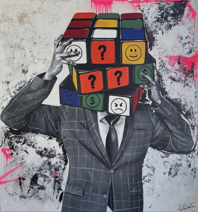 Pintura original artista Paulo Brito