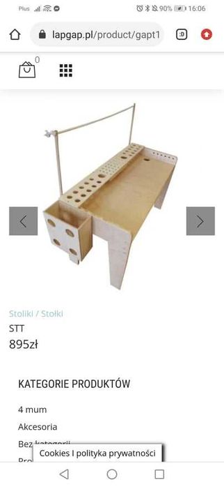 Kreatywny stoliczek dla  dwójki dzieci