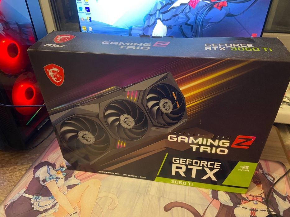 Видеокарта MSI RTX 3060 Ti Gaming Z Trio 8GB ! ОПИСАНИЕ !