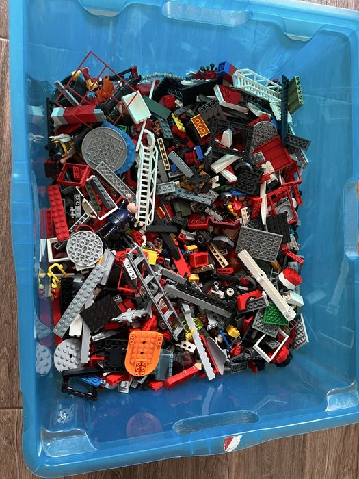 Klocki Lego duza ilosc zmieszane