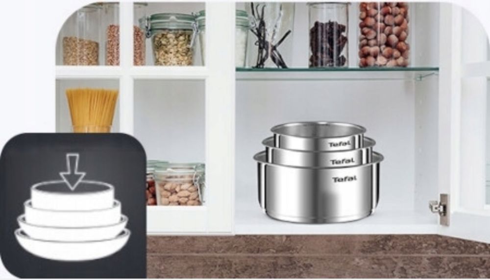 Zestaw Patelni TEFAL Ingenio + Rączka!Hit cenowy!