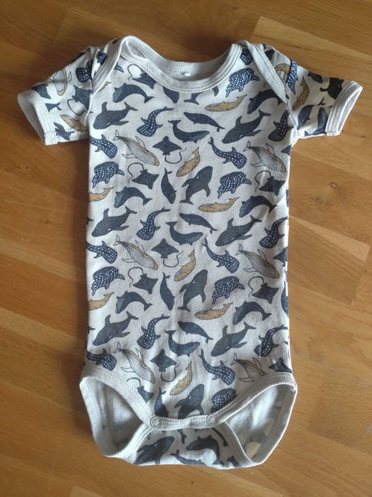 Body z krótkim rękawem, na lato Name It 68