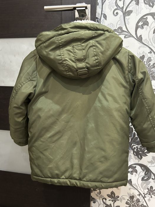 Дитяча зимова куртка H&M 92 см, тепла, з капюшоном