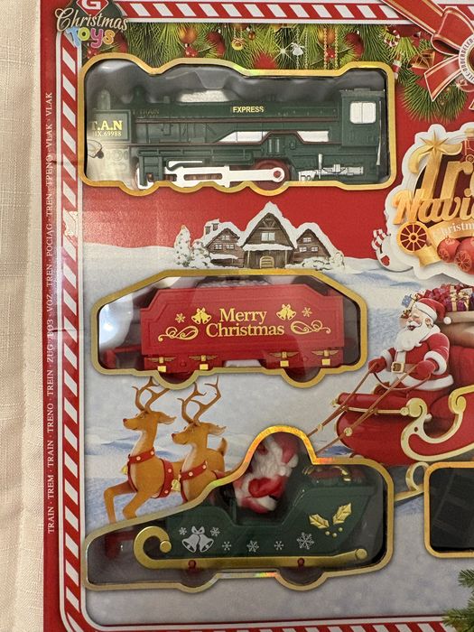 Comboio de natal novo