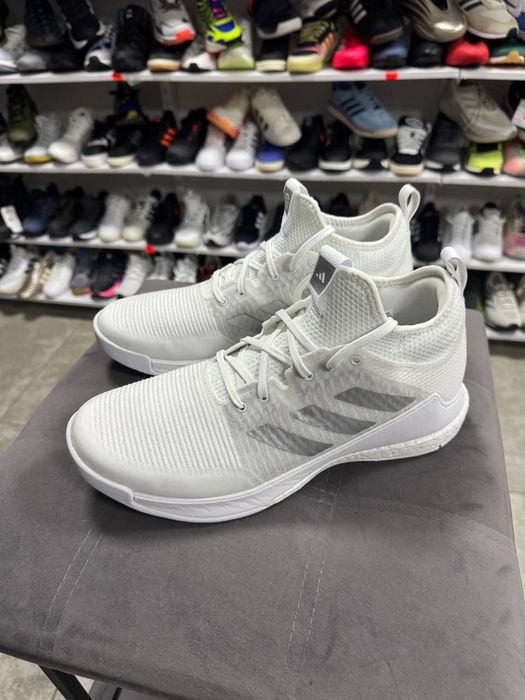 ОРИГІНАЛ 100% Кросівки Adidas Crazyflight Mid Shoes White Hq3491 44.5