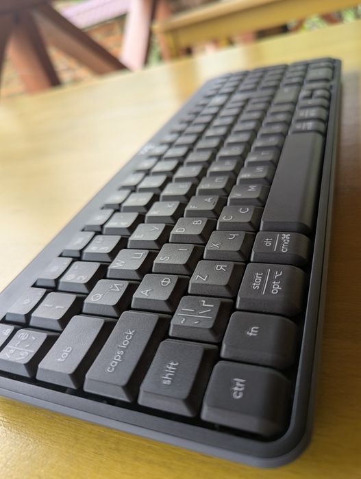 Клавіатура Logitech K250 Bluetooth Graphite