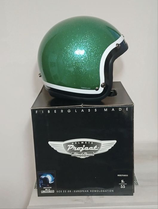 Capacete Retro Tamanho S