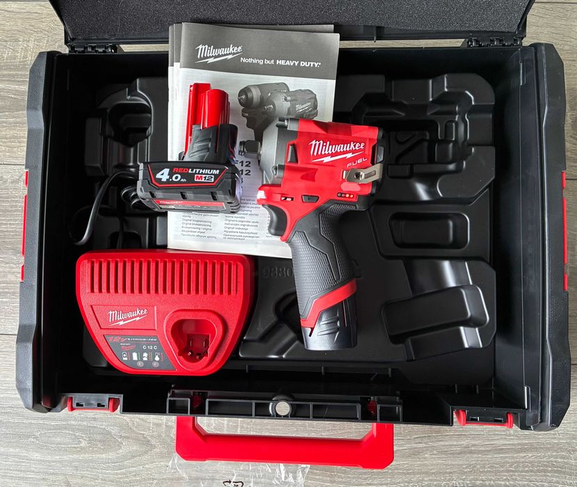 Chave de Impacto 1/2″ 12V MILWAUKEE M12 FIWF12-422X
