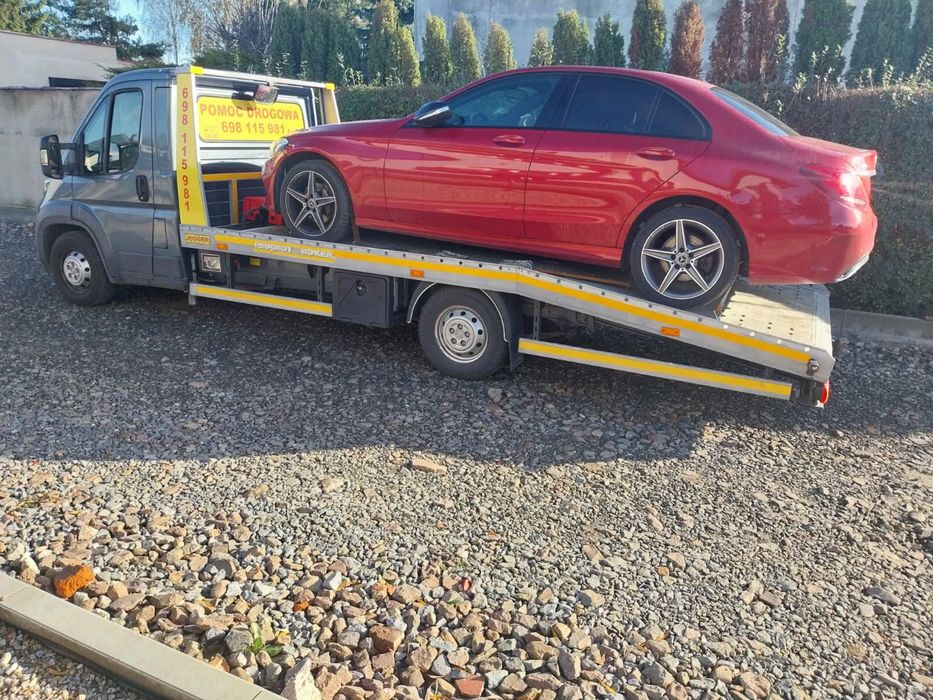 Pomoc Drogowa Auto Laweta Holowanie Transport