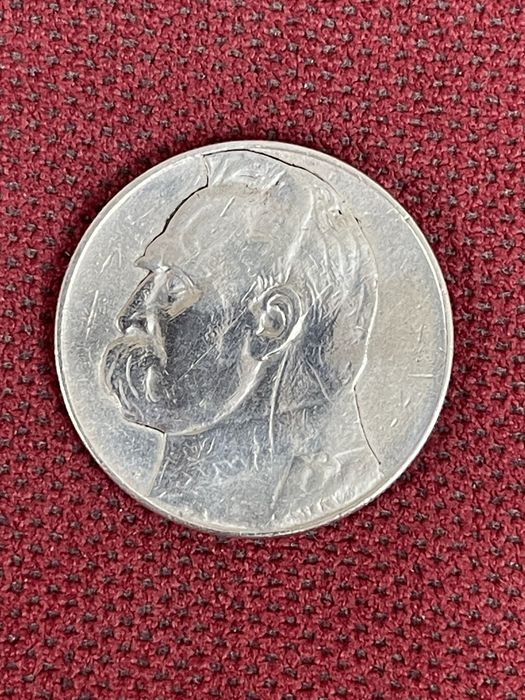 Moneta Srebrna 10 zł Piłsudski 1935