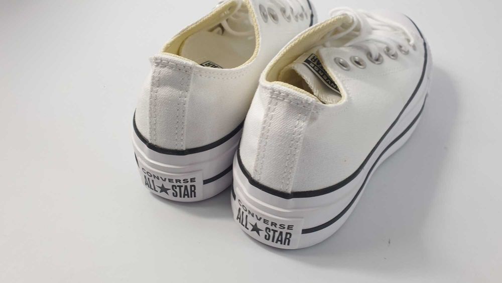 Buty Trampki Damskie Converse CT All Star Lift OX 560251C Białe roz  35
