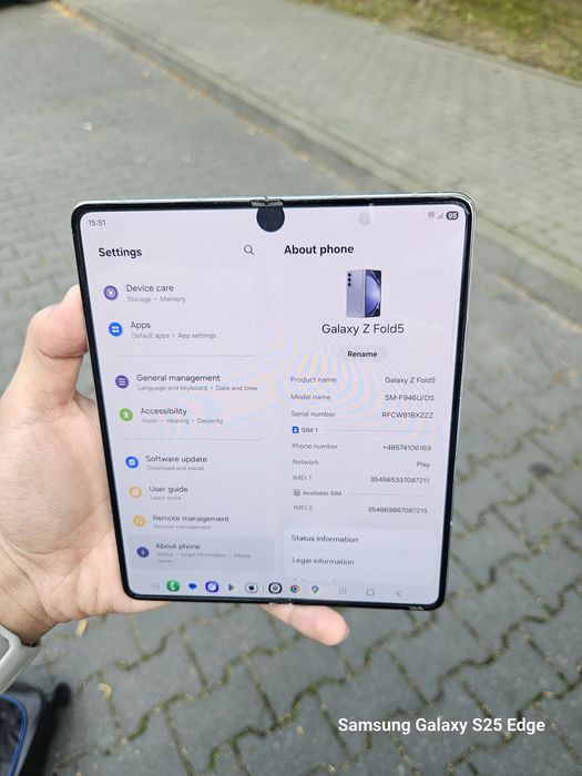 Samsung Galaxy Z Fold 5, 12+256GB