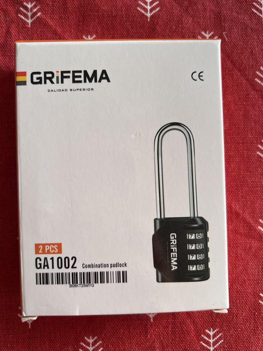 Pack 2 cadeados grandes novos437840916198860800