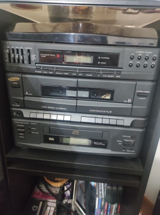 Aparelhagem vintage Samsung