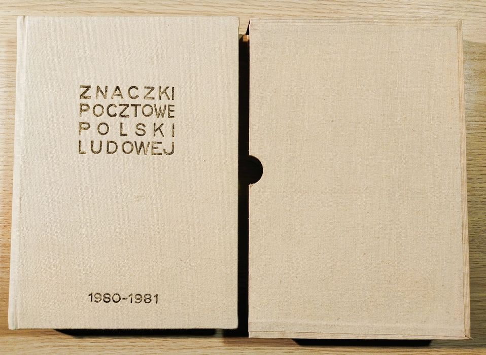 Klaser jubileuszowy 80-81 kompletny ze znaczkami tom XIV