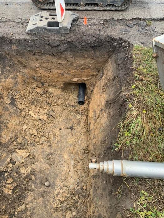 Przeciski kretem, do 25mb - rury fi 110 do 160