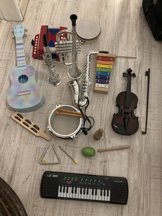 Instrumentos musicais infantis