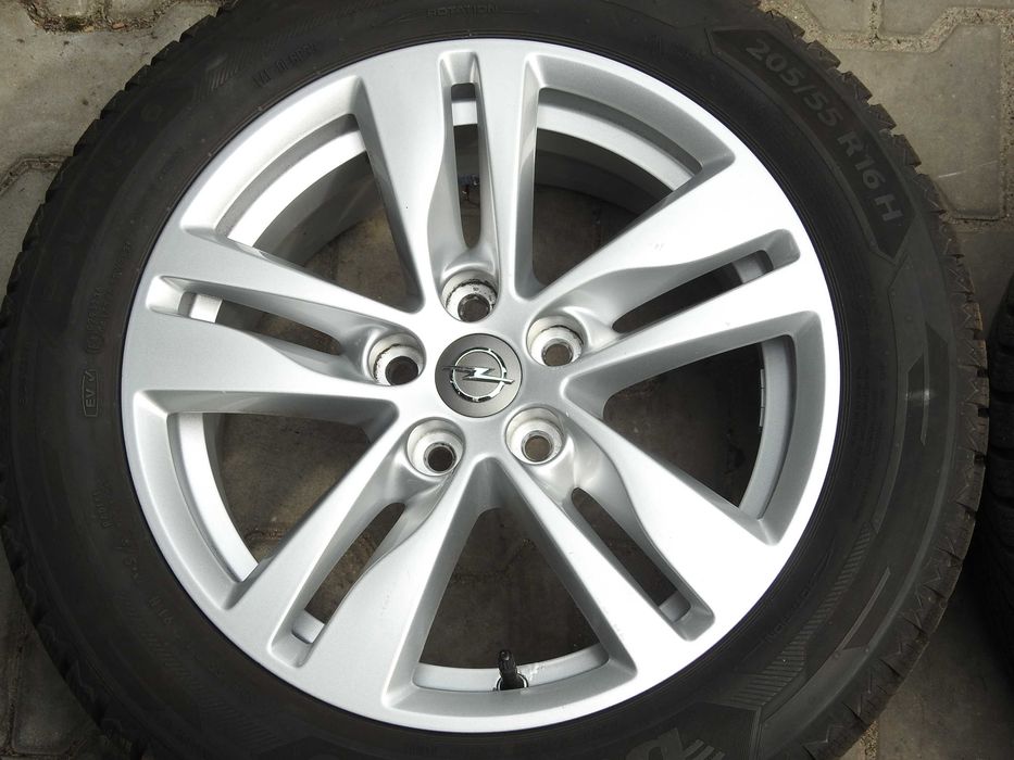 4x Alufelgi 16'' 5x105 7J ET 41  OPEL Oryginał +TPMS   672044871