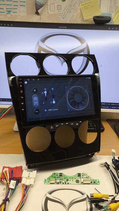 Магнітола Mazda 6, 2002 - 2015р  верхній або нижній екранAndroid