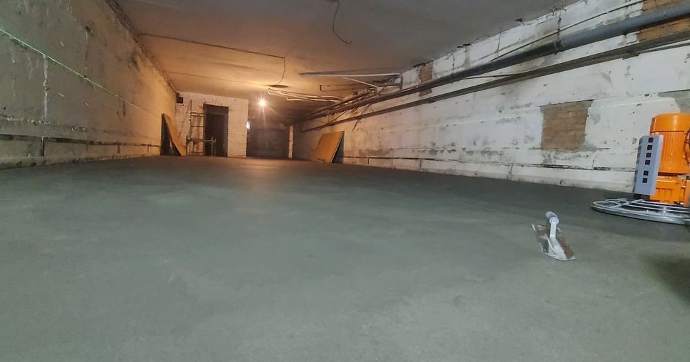 Стяжка пола .Машинная стяжка пола.Киев и область