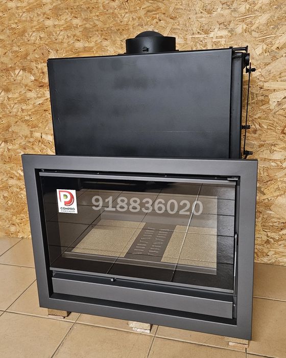 Recuperador Calor 90cm - 32kw Aquecimento Central NOVOS - até 180 Elementos