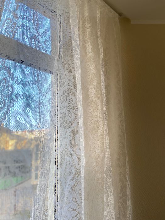 Для дізайну інтерьеру хлопковий тюль
