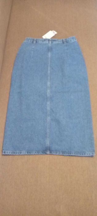 Джинсова спідниця синього кольору