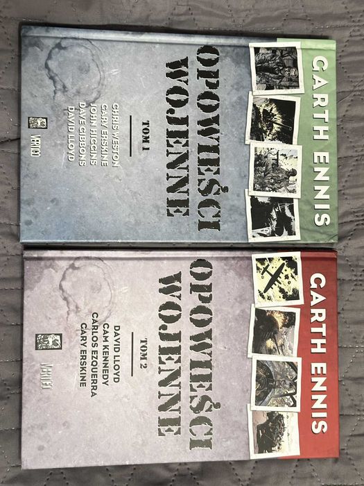 Opowieści Wojenne Garth Ennis tom 1 i 2, komplet