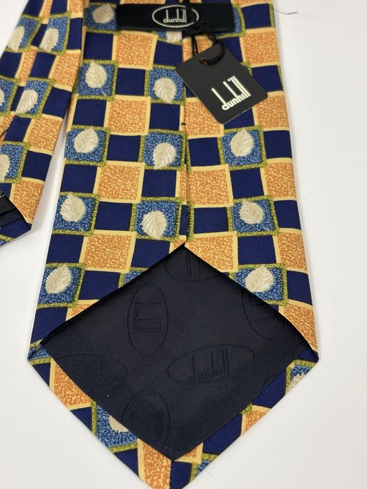 Krawat Dunhill 100% jedwab  elegancki