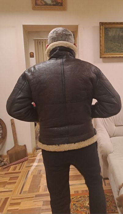 Дубленка - пилот , натуральная овчина