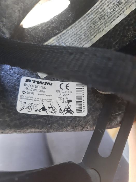 Kask BTWIN decathlon 46-53 cm
