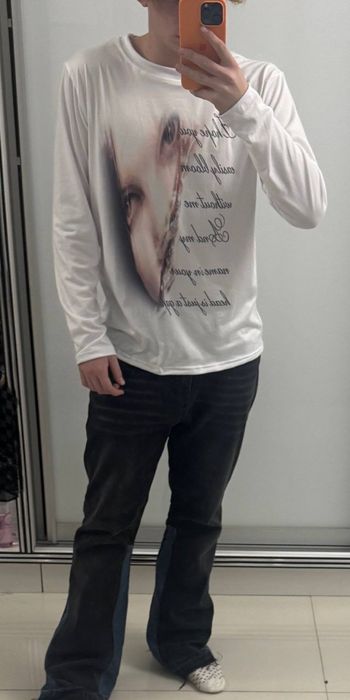 Белый лонг sk8 y2k