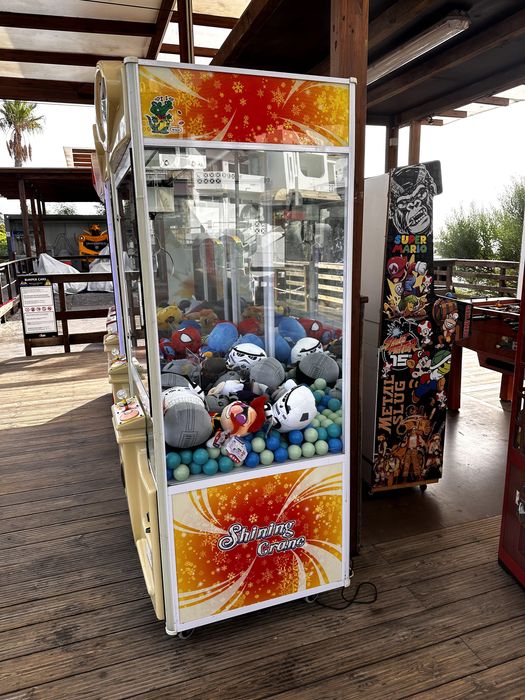 Maquina grua arcade usada