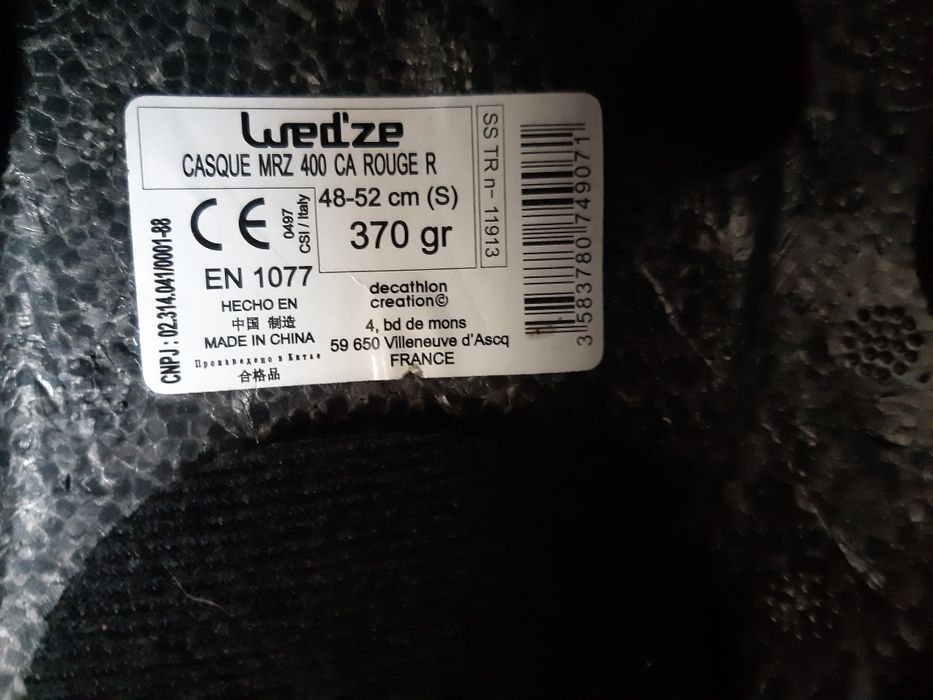 Kask narciarski dla dzieci