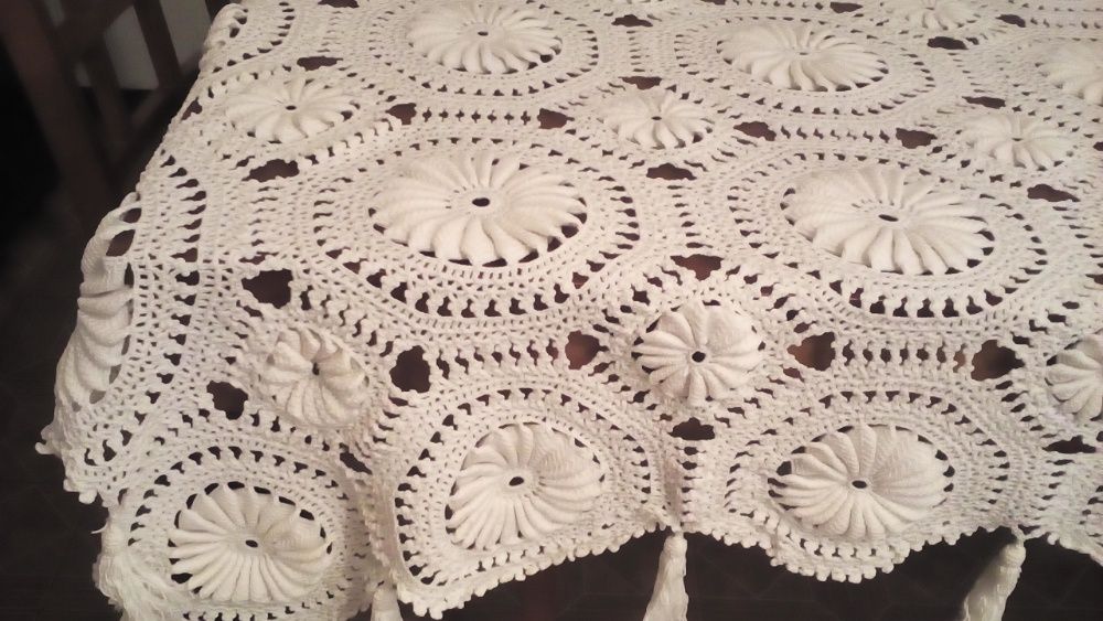 Colcha em crochet 1